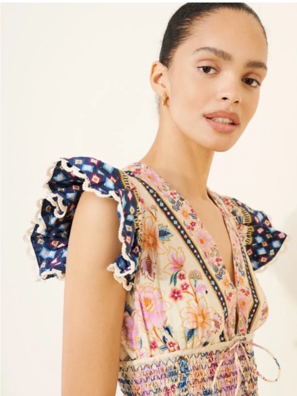 NWT FARM Rio Superbloom Tapestry Maxi Dress - Picture 2 of 12